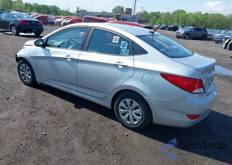 2017 Hyundai Accent Se из США, поврежденный, VIN KMHCT4AE4HU345313